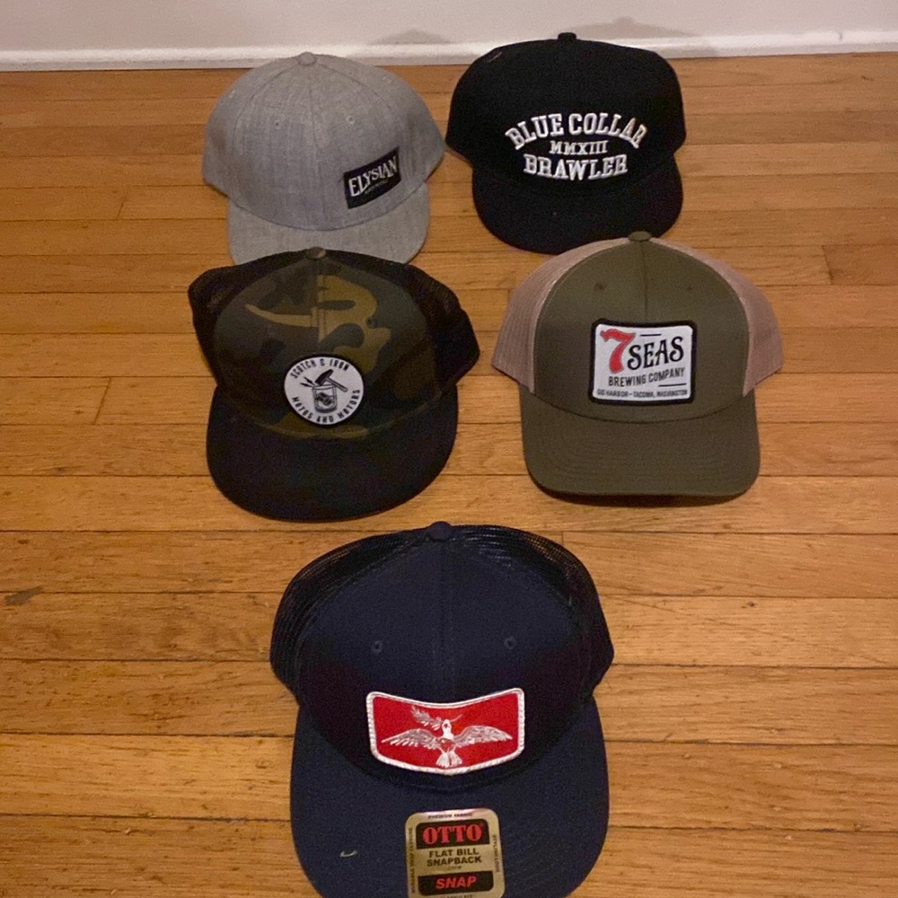 Brand new snap back baseball hats 5 for $35